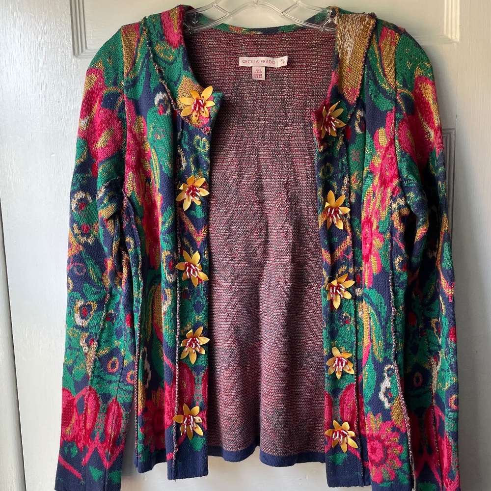 Cecilia Prado floral cardigan